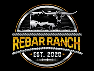 Rebar Ranch logo design by Suvendu
