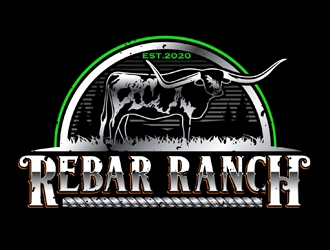 Rebar Ranch logo design by DreamLogoDesign