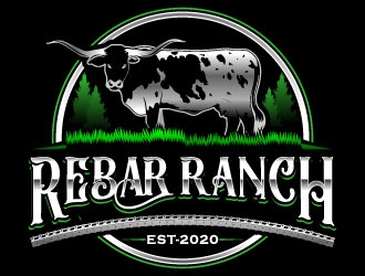 Rebar Ranch logo design by Suvendu