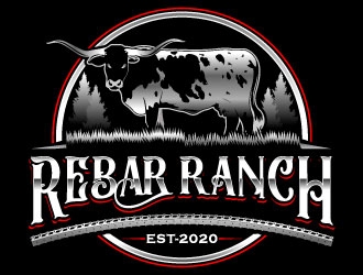 Rebar Ranch logo design by Suvendu