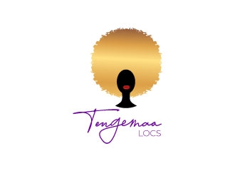 Tengemaa Locs  logo design by aryamaity