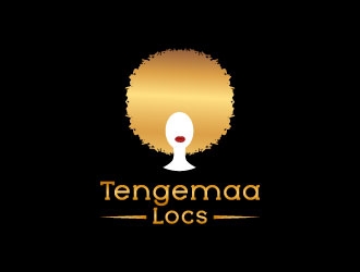 Tengemaa Locs  logo design by aryamaity