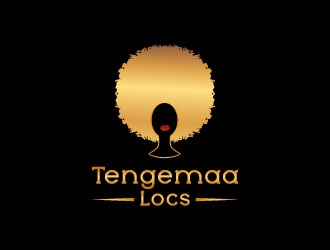 Tengemaa Locs  logo design by aryamaity
