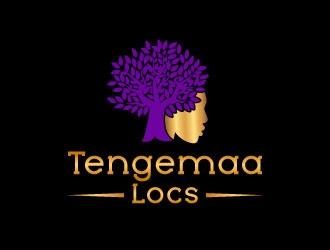 Tengemaa Locs  logo design by aryamaity