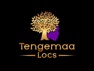 Tengemaa Locs  logo design by aryamaity