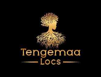 Tengemaa Locs  logo design by aryamaity