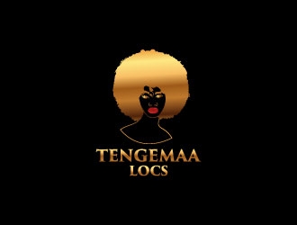 Tengemaa Locs  logo design by aryamaity