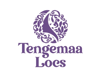 Tengemaa Locs  logo design by cikiyunn
