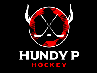 Hundy P Hockey logo design by BeDesign