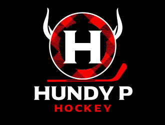 Hundy P Hockey logo design by BeDesign