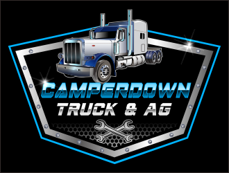 Camperdown Truck & AG logo design by bosbejo