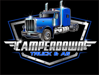 Camperdown Truck & AG logo design by bosbejo