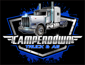 Camperdown Truck & AG logo design by bosbejo