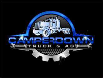 Camperdown Truck & AG logo design by bosbejo