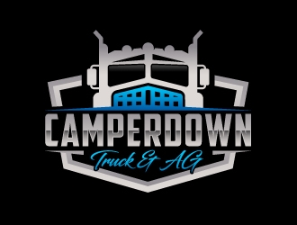Camperdown Truck & AG logo design by akilis13