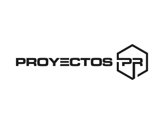 Proyectos PR logo design by pel4ngi