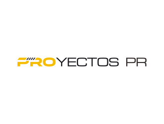 Proyectos PR logo design by pel4ngi