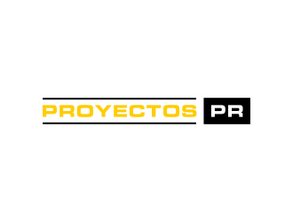 Proyectos PR logo design by checx