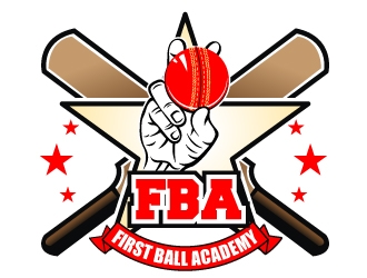 First Ball Academy  logo design by Suvendu