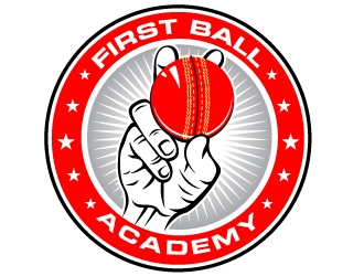 First Ball Academy  logo design by Suvendu