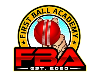 First Ball Academy  logo design by Suvendu