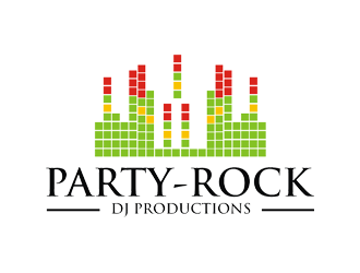 Party-Rock DJ Productions logo design by Rizqy