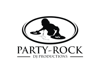 Party-Rock DJ Productions logo design by Rizqy