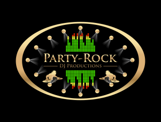 Party-Rock DJ Productions logo design by restuti