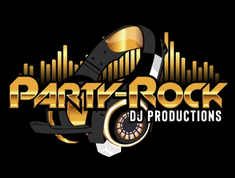 Party-Rock DJ Productions logo design by AamirKhan