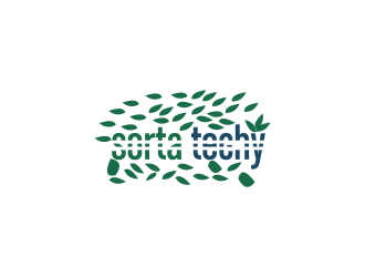 Sorta Techy logo design by putriiwe