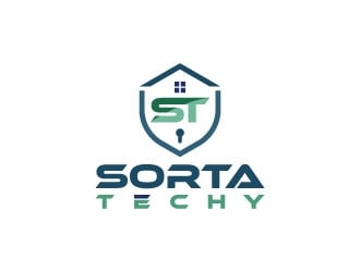 Sorta Techy logo design by aryamaity