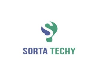 Sorta Techy logo design by bougalla005