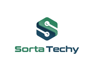 Sorta Techy logo design by sakarep