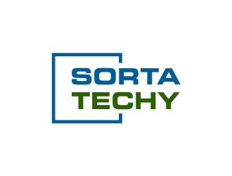 Sorta Techy logo design by Girly