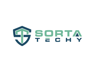 Sorta Techy logo design by goblin