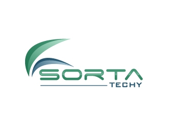 Sorta Techy logo design by uttam