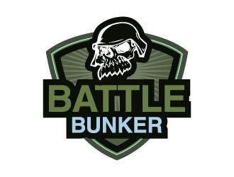 Battle Bunker logo design by aryamaity