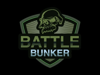Battle Bunker logo design by aryamaity