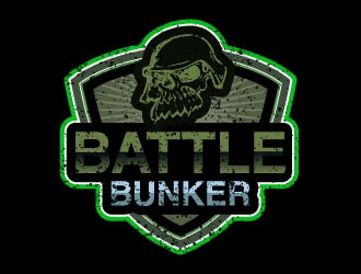 Battle Bunker logo design by aryamaity