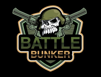 Battle Bunker logo design by aryamaity