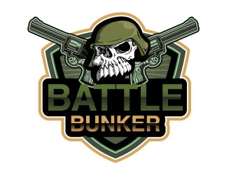 Battle Bunker logo design by aryamaity