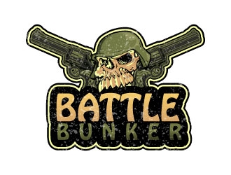 Battle Bunker logo design by aryamaity