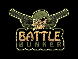 Battle Bunker logo design by aryamaity