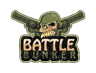 Battle Bunker logo design by aryamaity