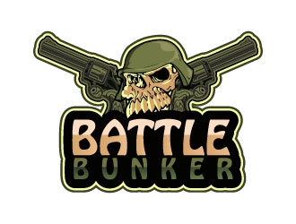 Battle Bunker logo design by aryamaity
