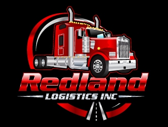 Redland Logistics Inc logo design by uttam