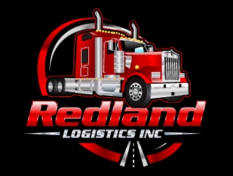 Redland Logistics Inc logo design by uttam