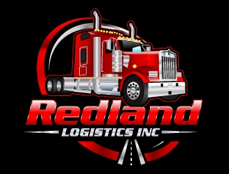 Redland Logistics Inc logo design by uttam
