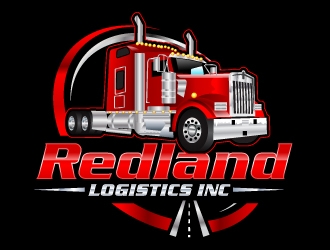 Redland Logistics Inc logo design by uttam