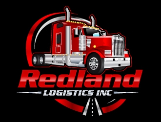 Redland Logistics Inc logo design by uttam